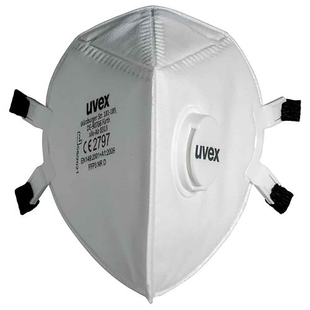 uvex Faltmaske silv-Air e 8313 FFP3 15 Stück