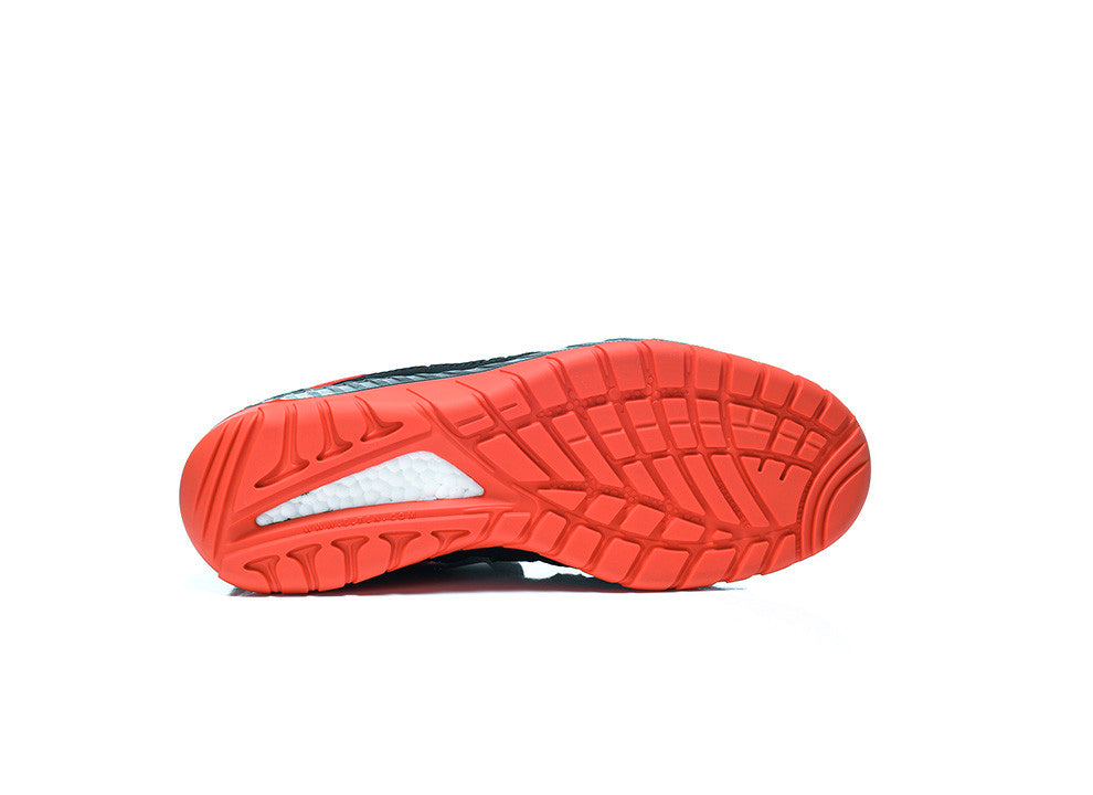 Elten Lonny Easy S1P Sicherheitssandale rot – schwarz