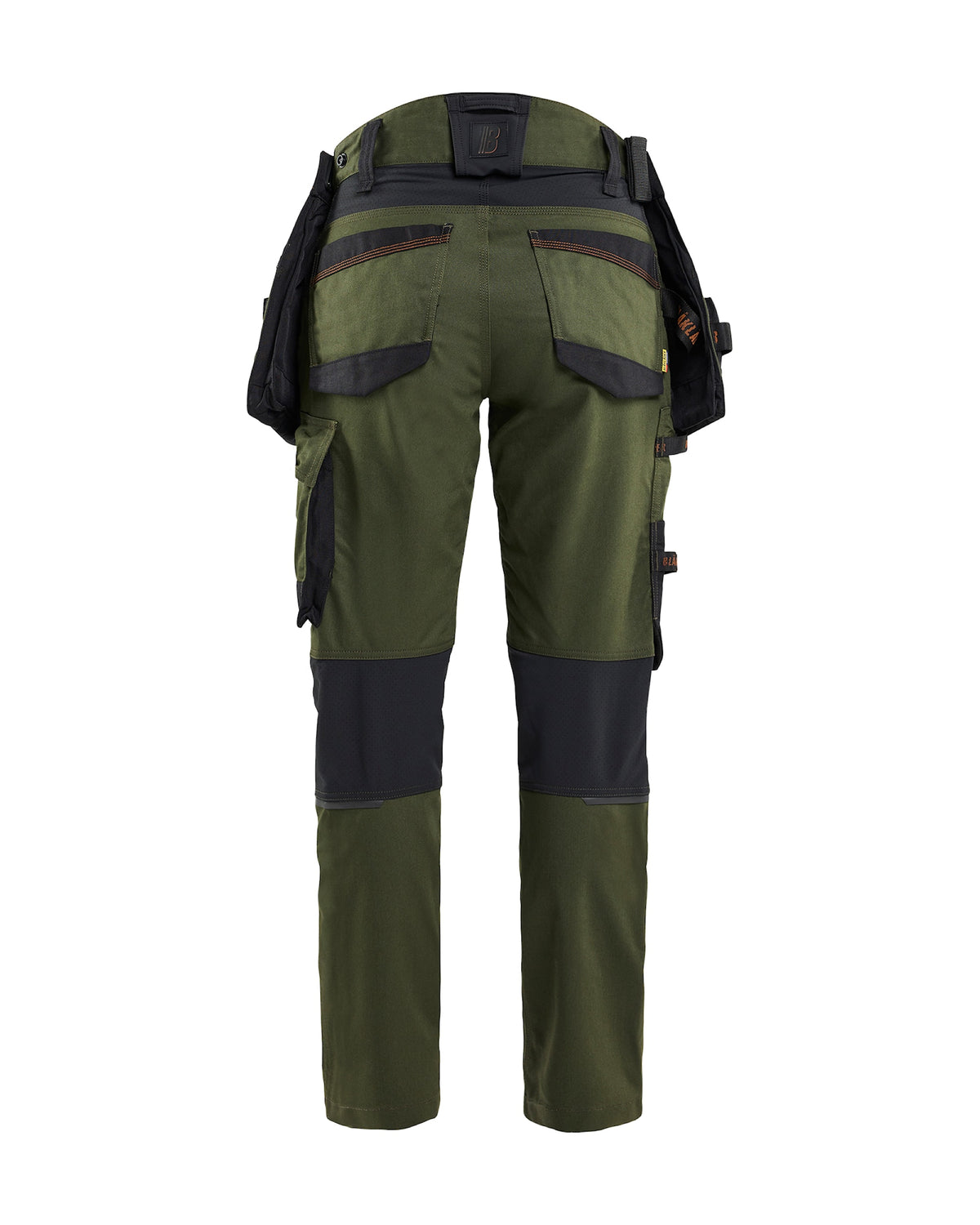 Blåkläder Damen Stretch 7170 Arbeitshose – waldgrün/rost