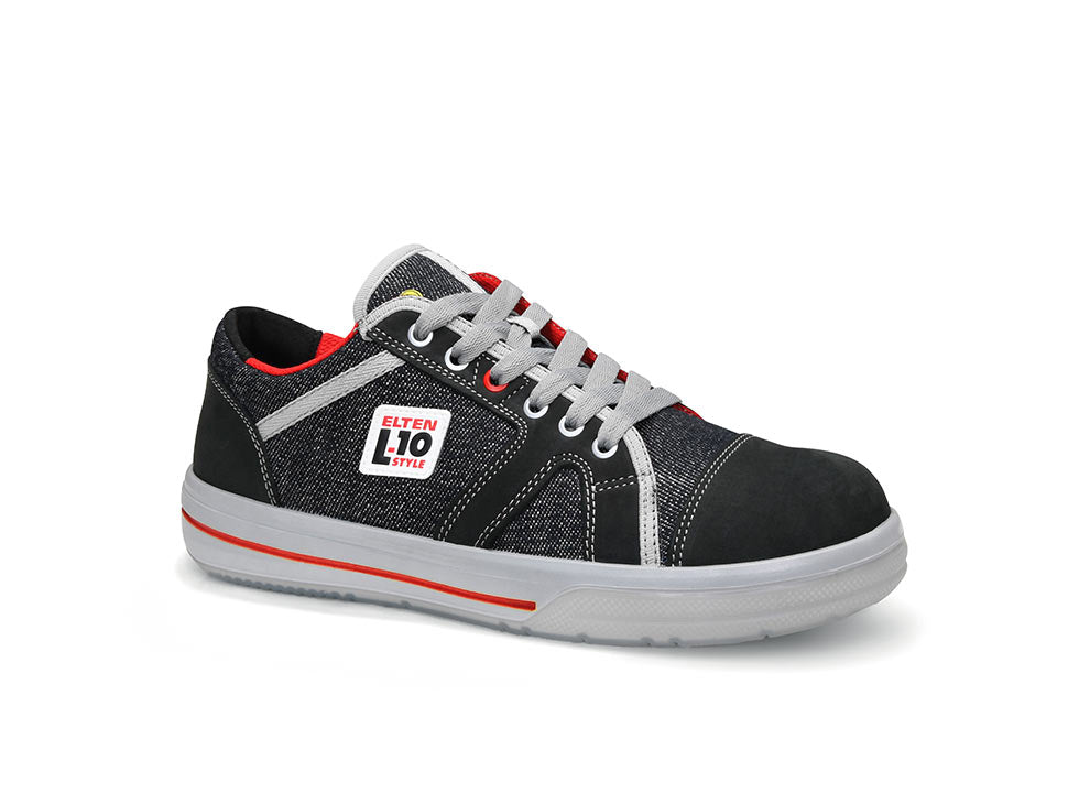 Elten Sensation Low ESD S2 Sicherheitshalbschuh blau – blau