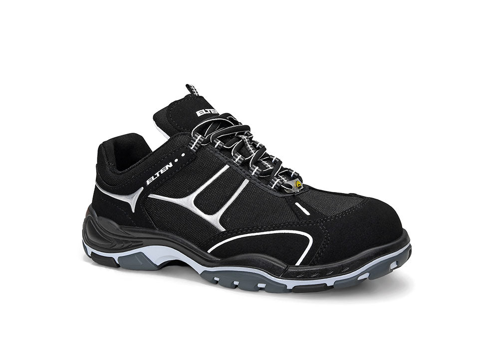 Elten Motion Low ESD S2 Sicherheitshalbschuh schwarz – schwarz