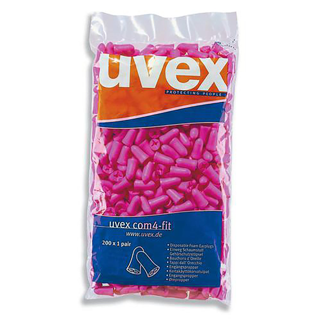 uvex Gehörschutzstöpsel com4-fit 2112006 SNR 33 dB 200 Paar