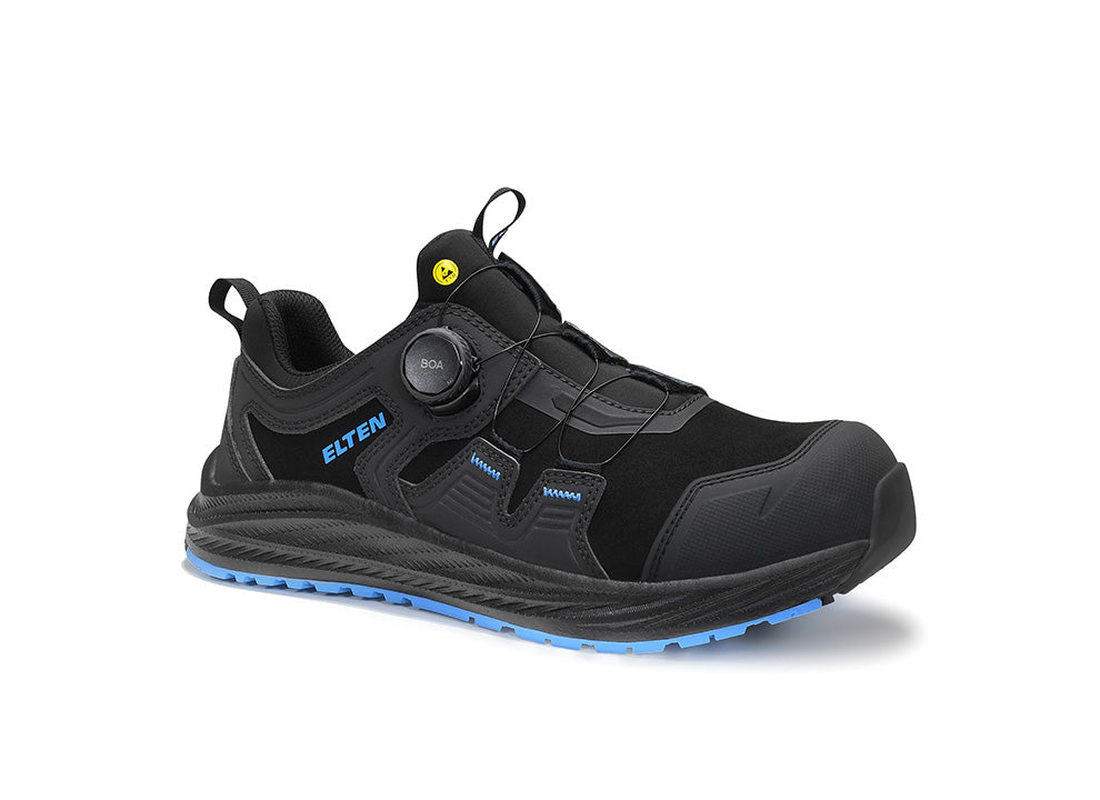Elten Ivar Xxnf BOA S3S Sicherheitshalbschuhe schwarz – schwarz