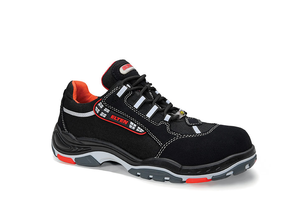 Elten Senex ESD Trainers S3 Sicherheitshalbschuh schwarz – schwarz