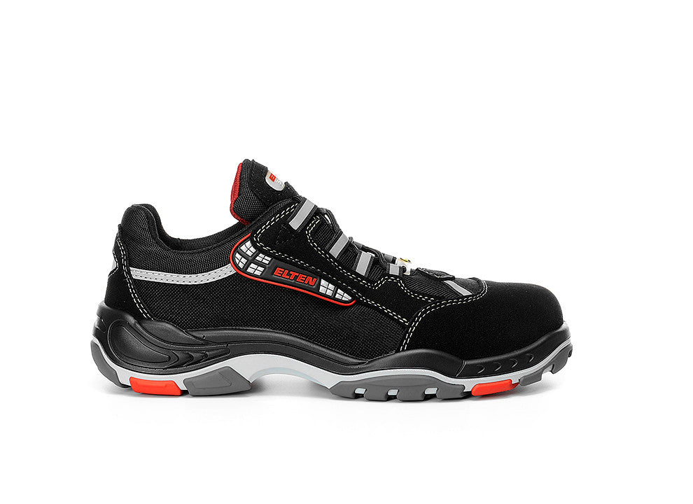 Elten Senex ESD Trainers S3 Sicherheitshalbschuh schwarz – schwarz