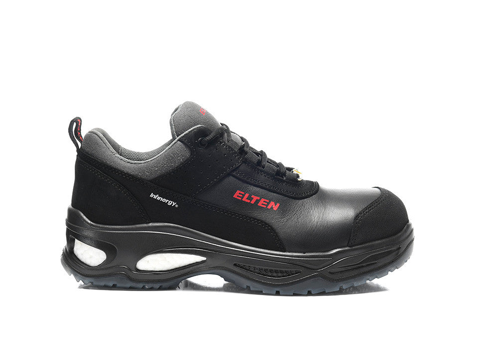 Elten Miles LOW S3 Sicherheitshalbschuhe schwarz – schwarz