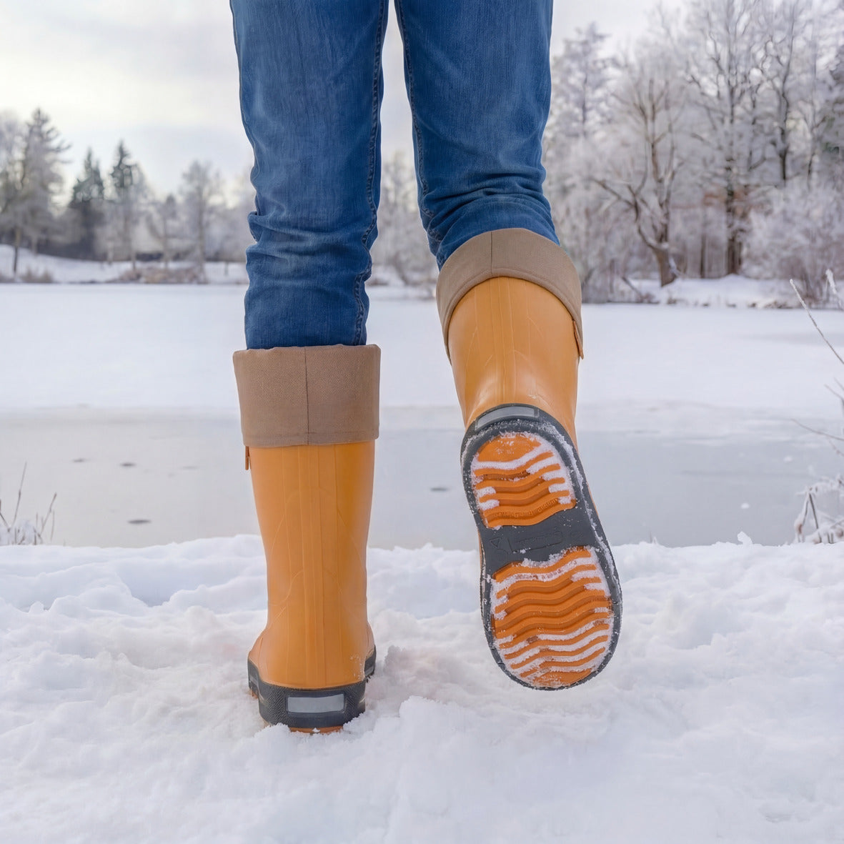 Stiefel Puddle Jumper mit Fellfutter