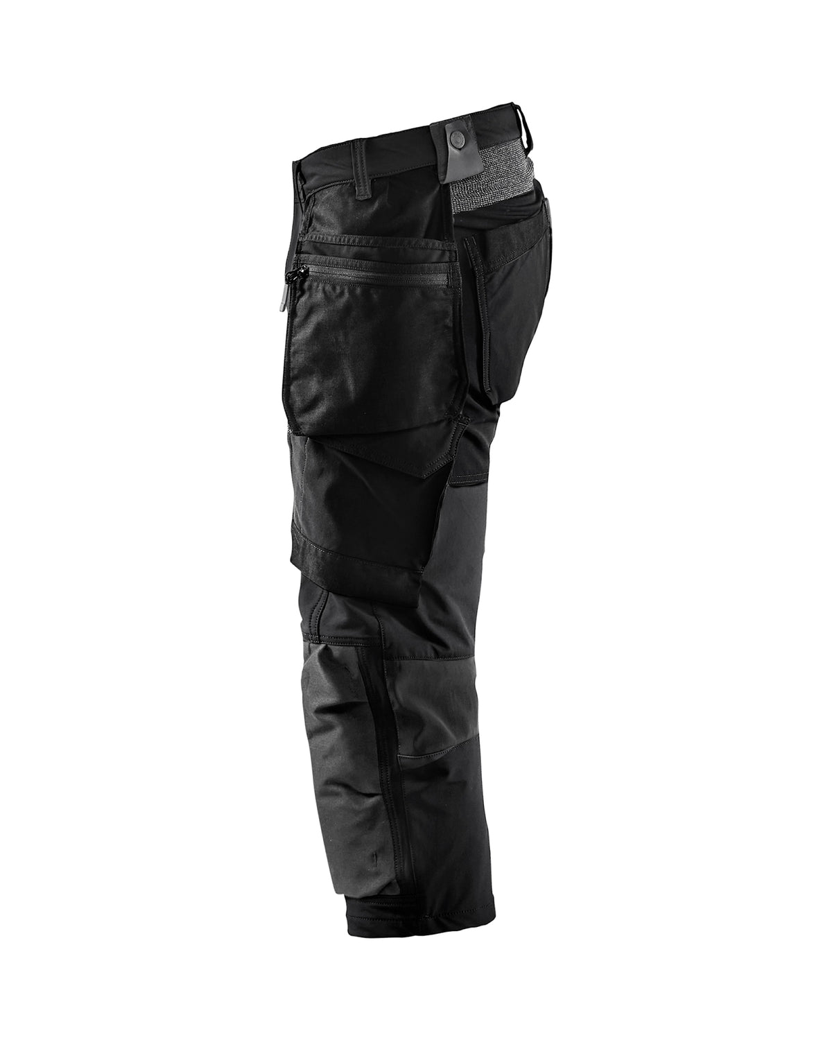 Blåkläder 1521 Stretch Handwerker-Piratenhose – schwarz/dunkelgrau