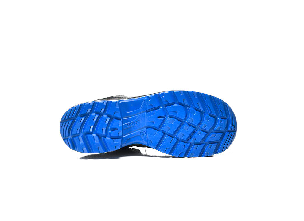 Elten Damen Lena BLACK-BLUE LOW S3 Sicher-Halbschuh schwarz – schwarz