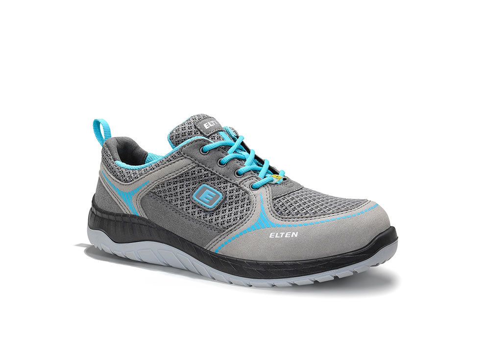 Elten Damen Melli LOW ESD S1P Sicherheitshalbsch grau – grau