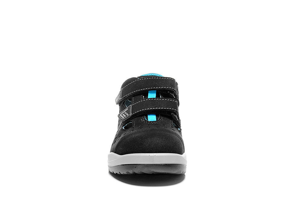 Elten Damen Impulse Aqua S1P Sicherheitssandale schwarz – schwarz