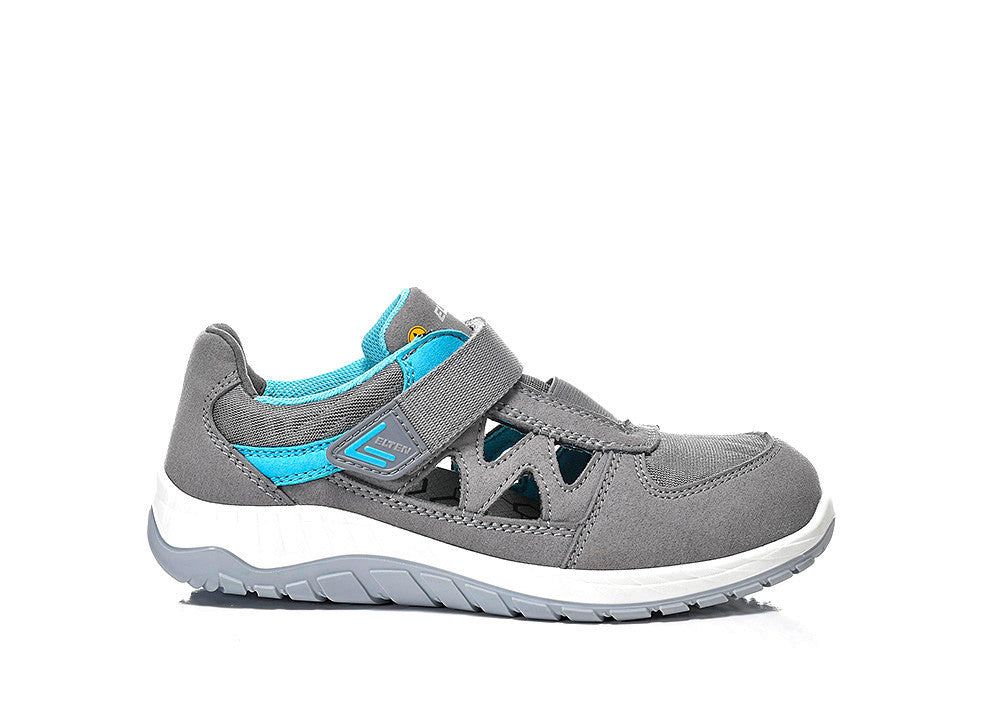 Elten Damen Maddie Easy ESD S1P Sandale grau – grau