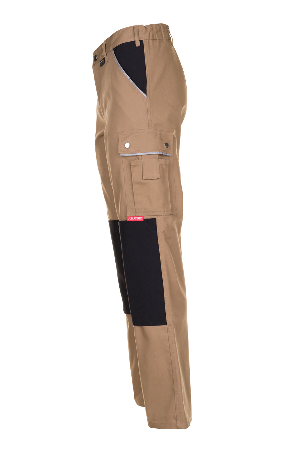 PLANAM Canvas 320 Bundhose khaki/schwarz