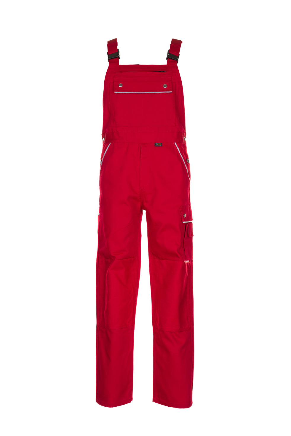 PLANAM Canvas 320 Latzhose rot/rot