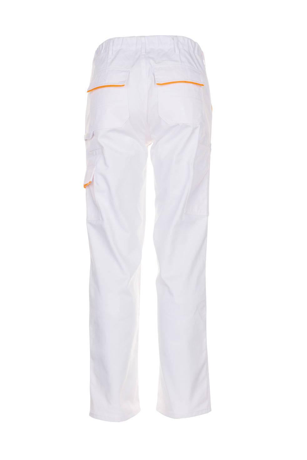 PLANAM Highline Bundhose reinweiß/reinweiß/gelb