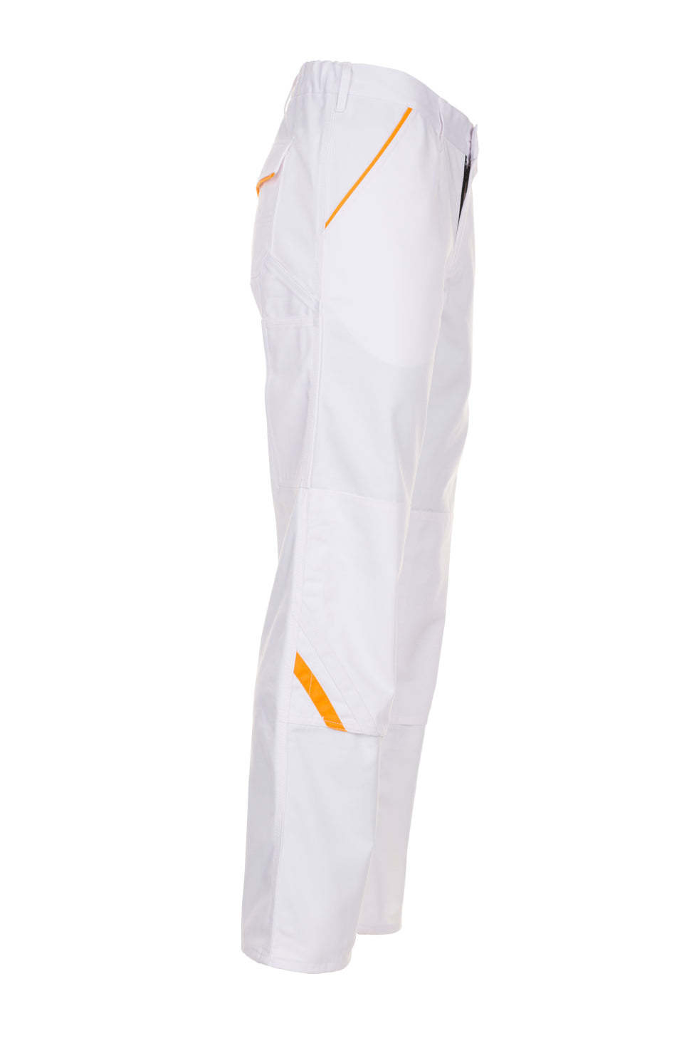 PLANAM Highline Bundhose reinweiß/reinweiß/gelb