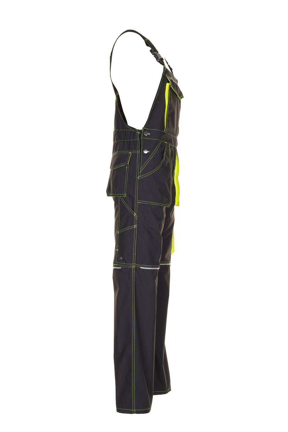 PLANAM Basalt Neon Latzhose