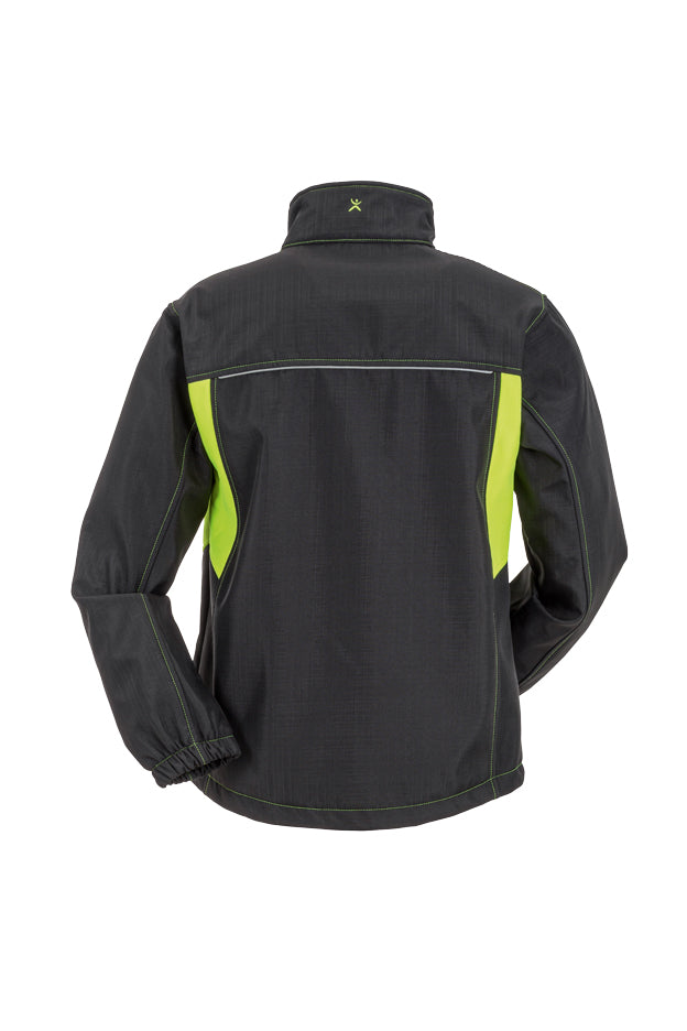 PLANAM Basalt Neon Softshelljacke