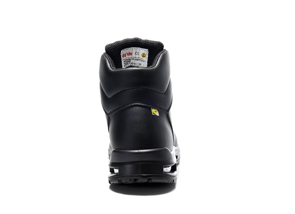 Elten Brandon MID ESD S3 Sicherheitsstiefel schwarz – schwarz