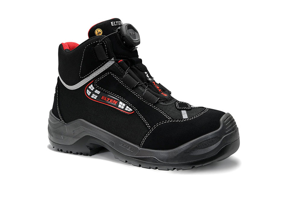 Elten Sander BOA ESD Safeguard S3 Hochschuhe schwarz – schwarz