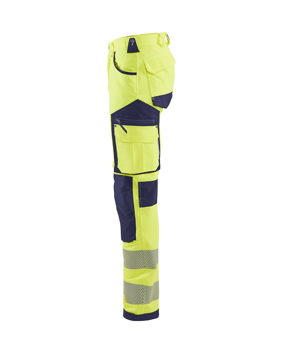 Blåkläder 1197 Warnschutz Stretch-Bundhose Kl. 2 – gelb/marine
