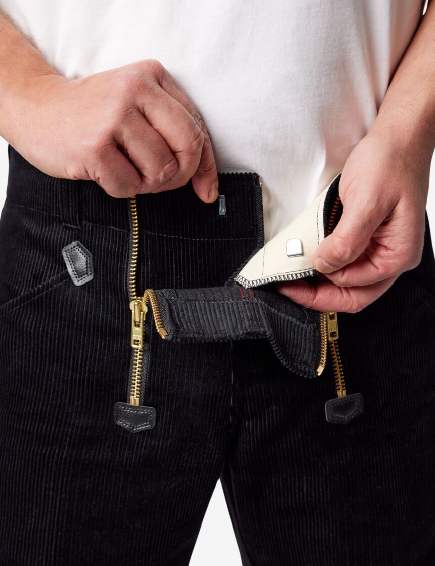 Zunft Shorts Genuacord "Hans" - FHB® - schwarz