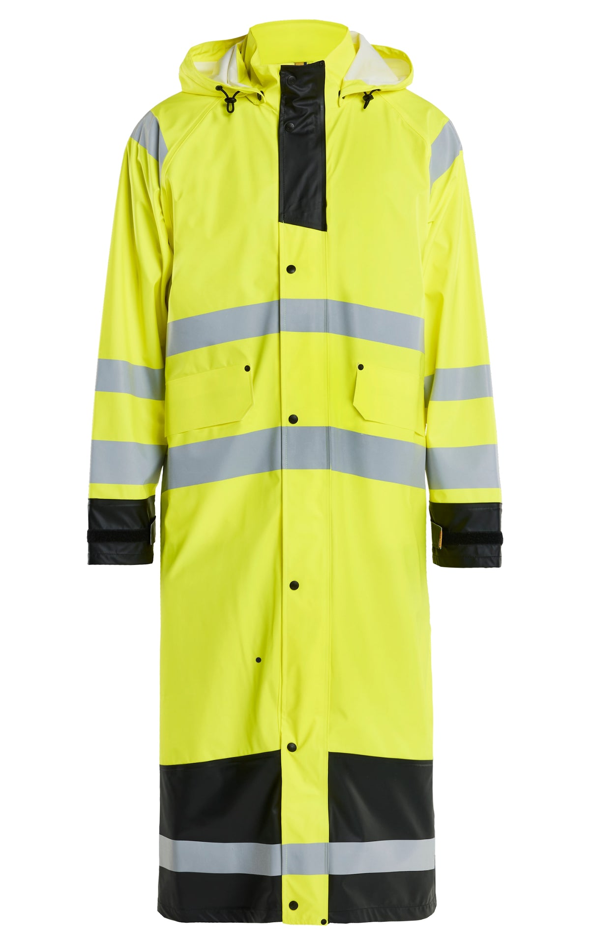 Blåkläder 4325 Warnschutz Regenmantel Level 1 – gelb/schwarz
