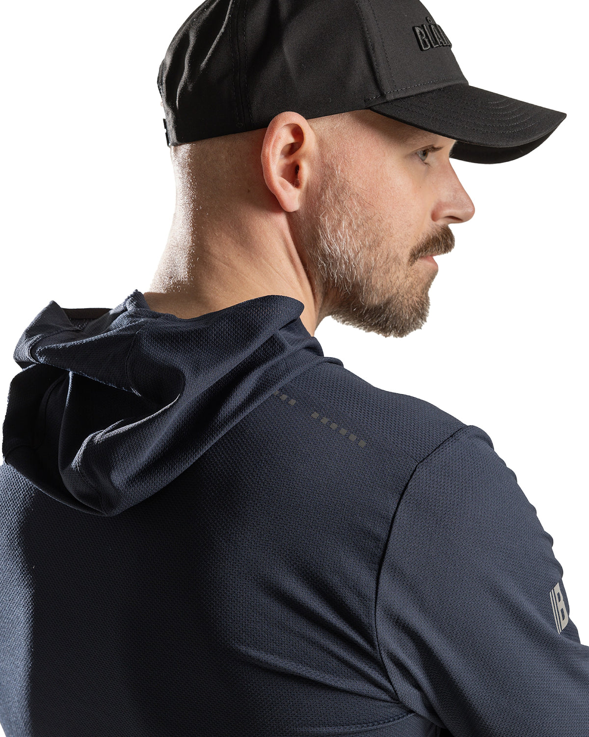 Blåkläder 3417 UV Funktionsshirt mit Kapuze – dunkelmarine