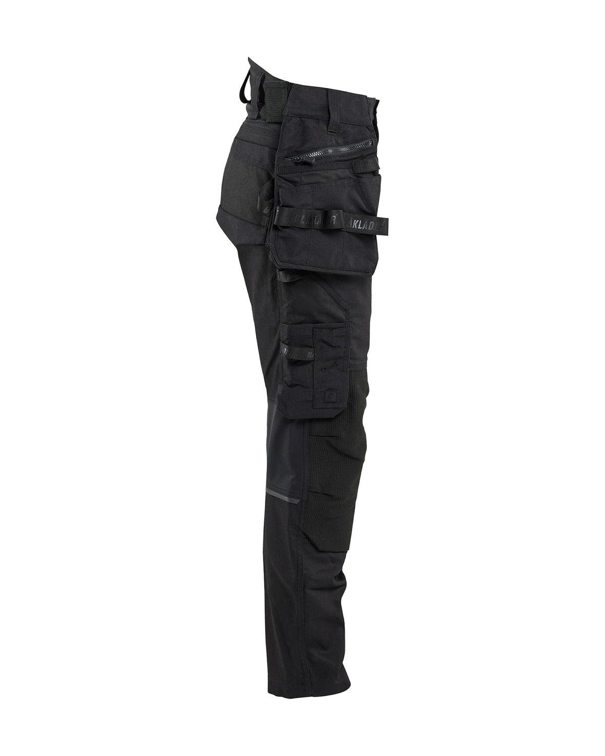 Blåkläder Damen Stretch 7170 Arbeitshose – schwarz/schwarz