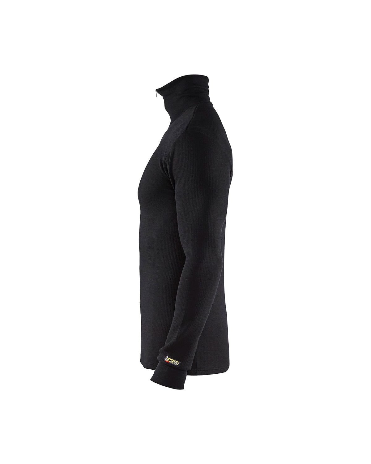 Blåkläder langarm mit Merino 4891 Warm Unterhemd schwarz – schwarz