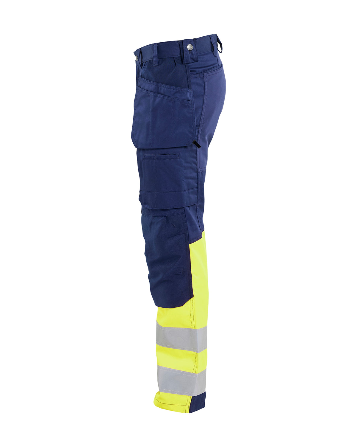 Blåkläder 1558 Warnschutz Stretch Handwerkerhose – marine/gelb