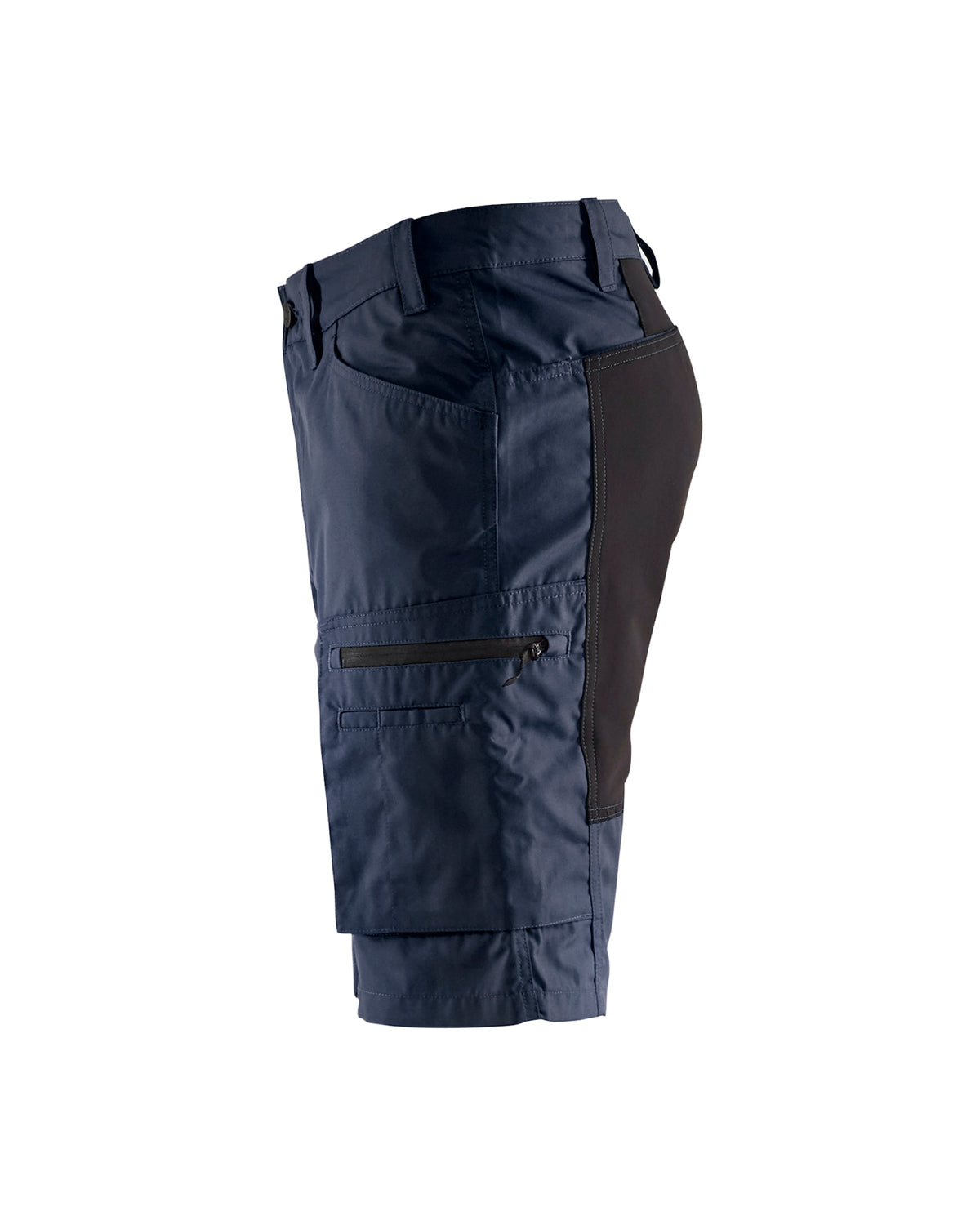 Blåkläder 1449 Service-Shorts Stretch – dunkelmarine/schwarz