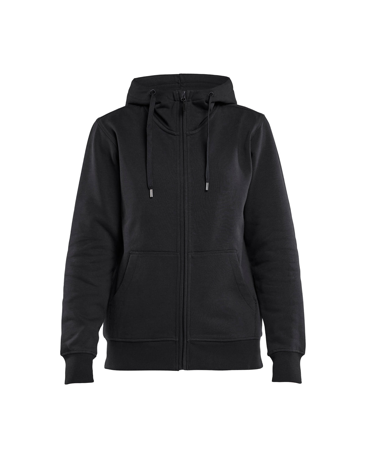Blåkläder Damen 3395 Kapuzen-Sweatjacke – schwarz