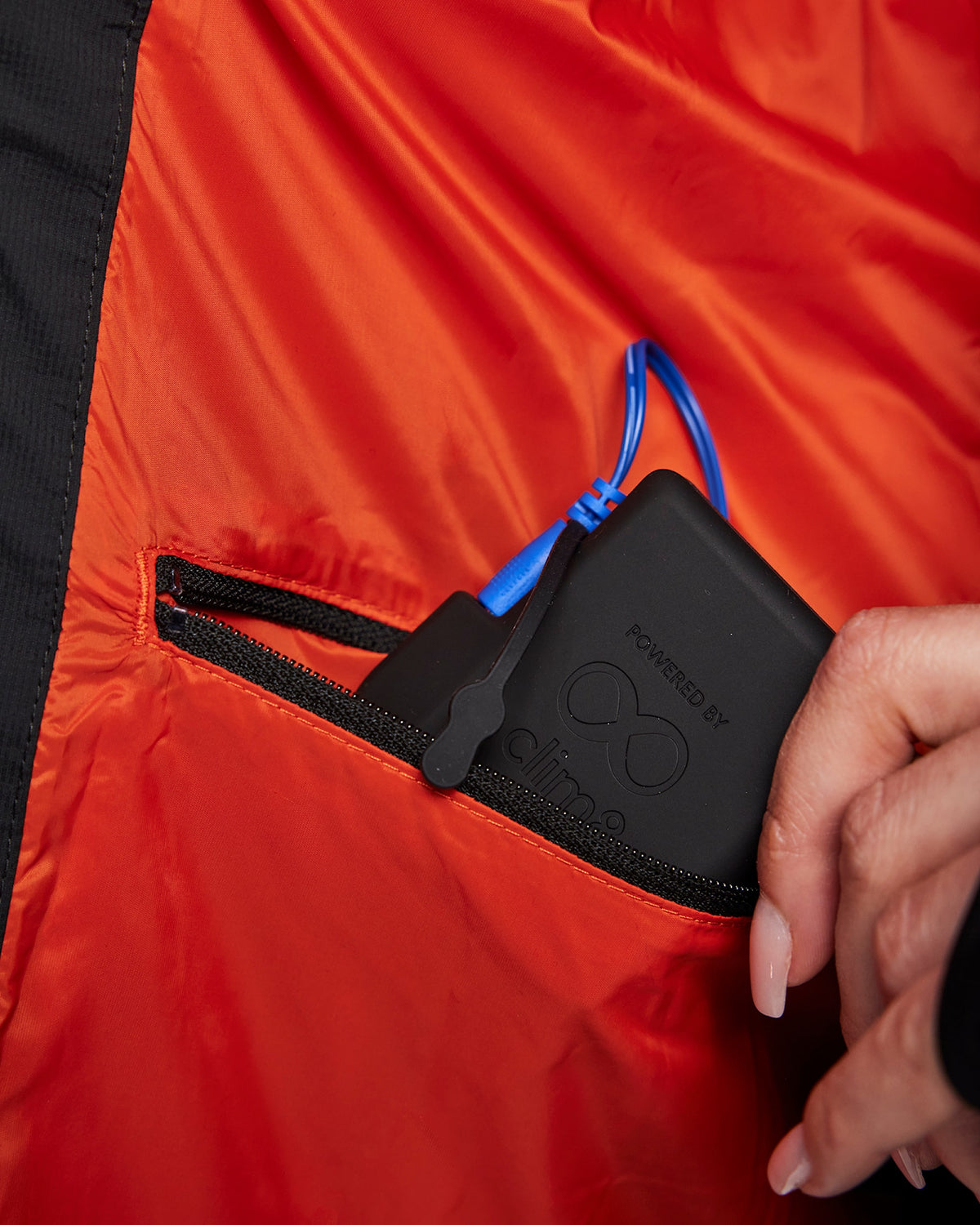 Blåkläder Damen 3881 Selbstheizen. Steppweste schwarz – schwarz