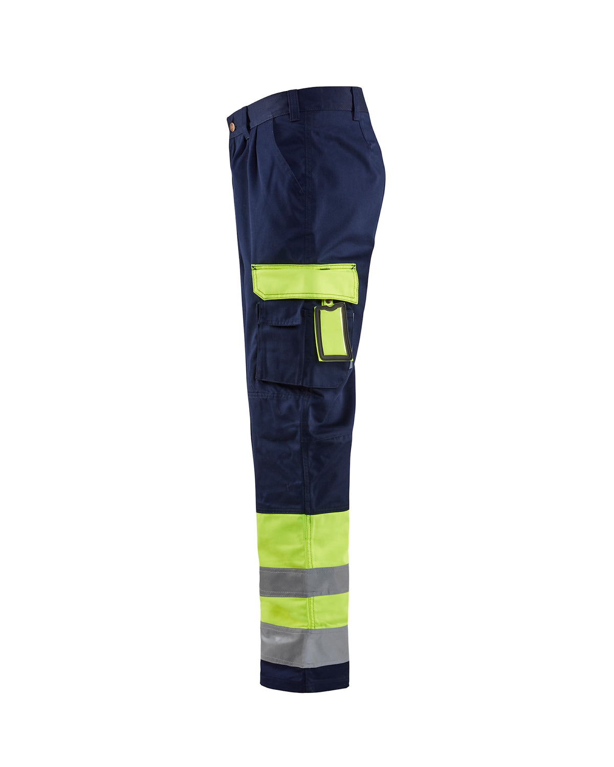 Blåkläder 1584 Warnschutz Bundhose HIGH-VIS – gelb/marine