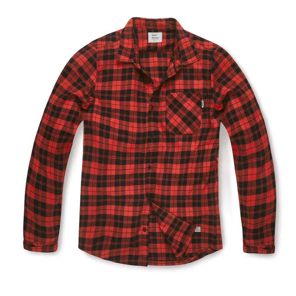Vintage Industries Riley flannel shirt - workXperts