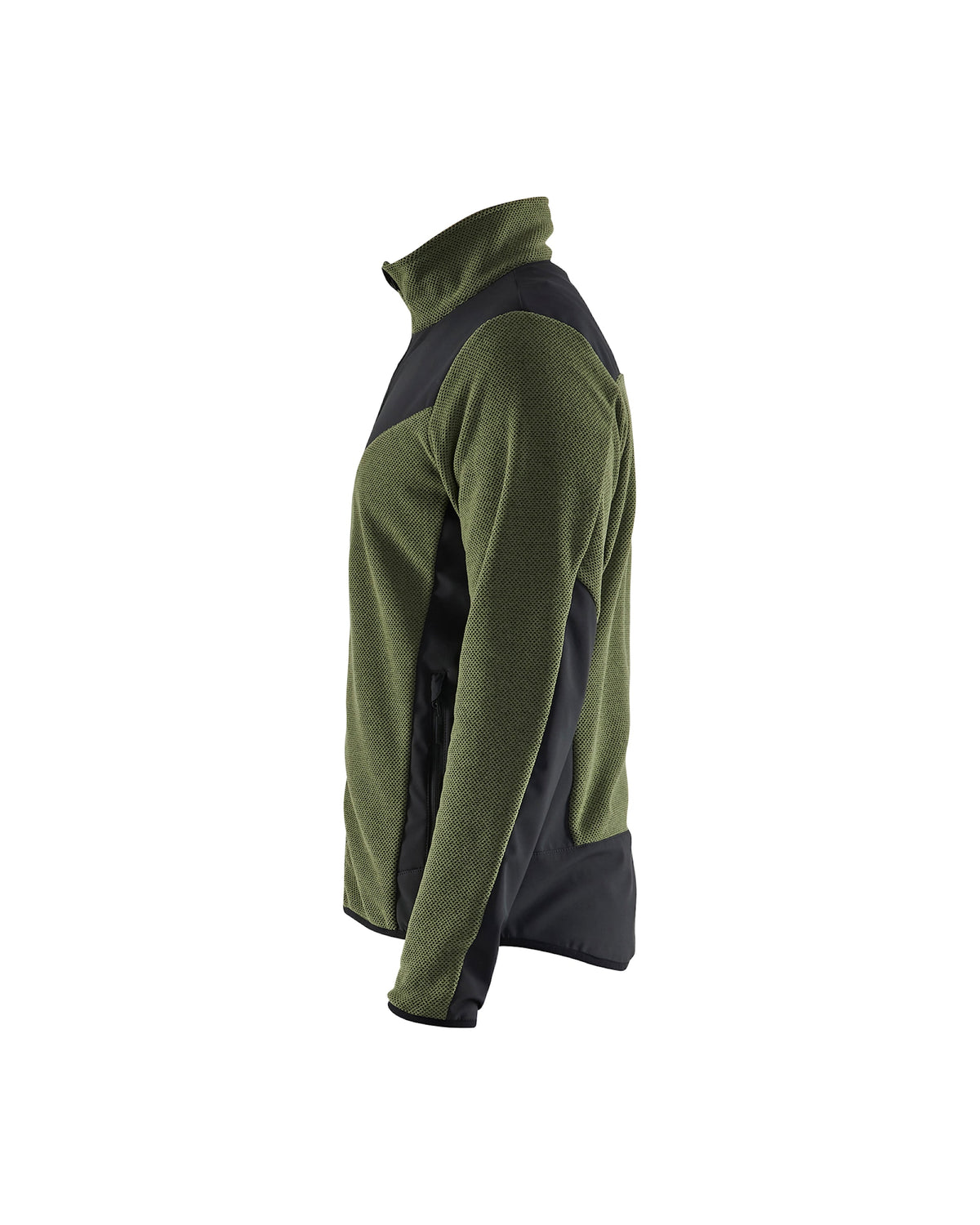 Blåkläder 5942 Strickjacke – herbstgrün/schwarz