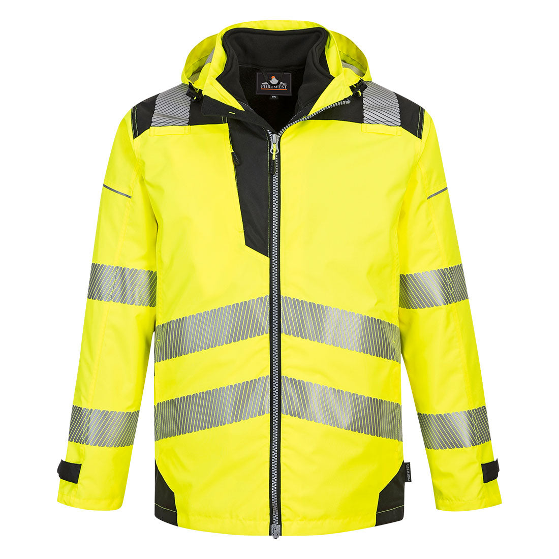 Portwest PW365 PW3 Warnschutz Winterjacke 3in1 – gelb/schwarz