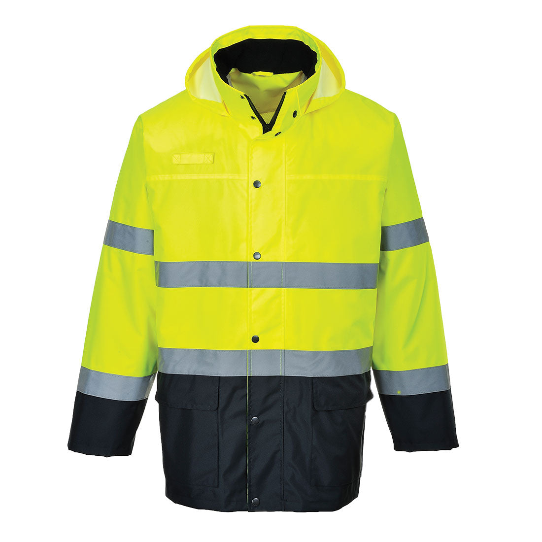 Portwest S166 Traffic Warnschutz Regenjacke gelb – gelb
