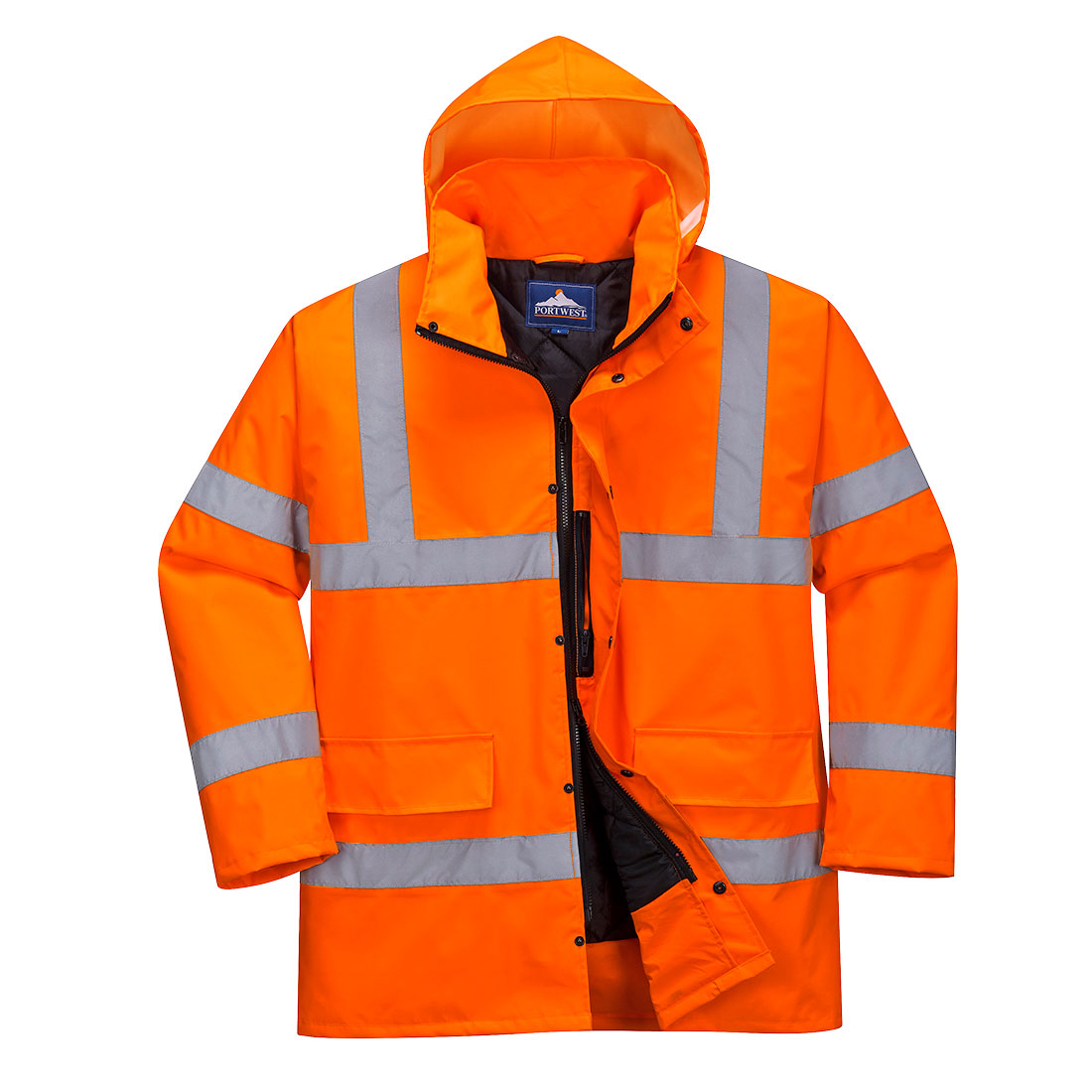 Portwest S460 Traffic Warnschutz Regenjacke – orange