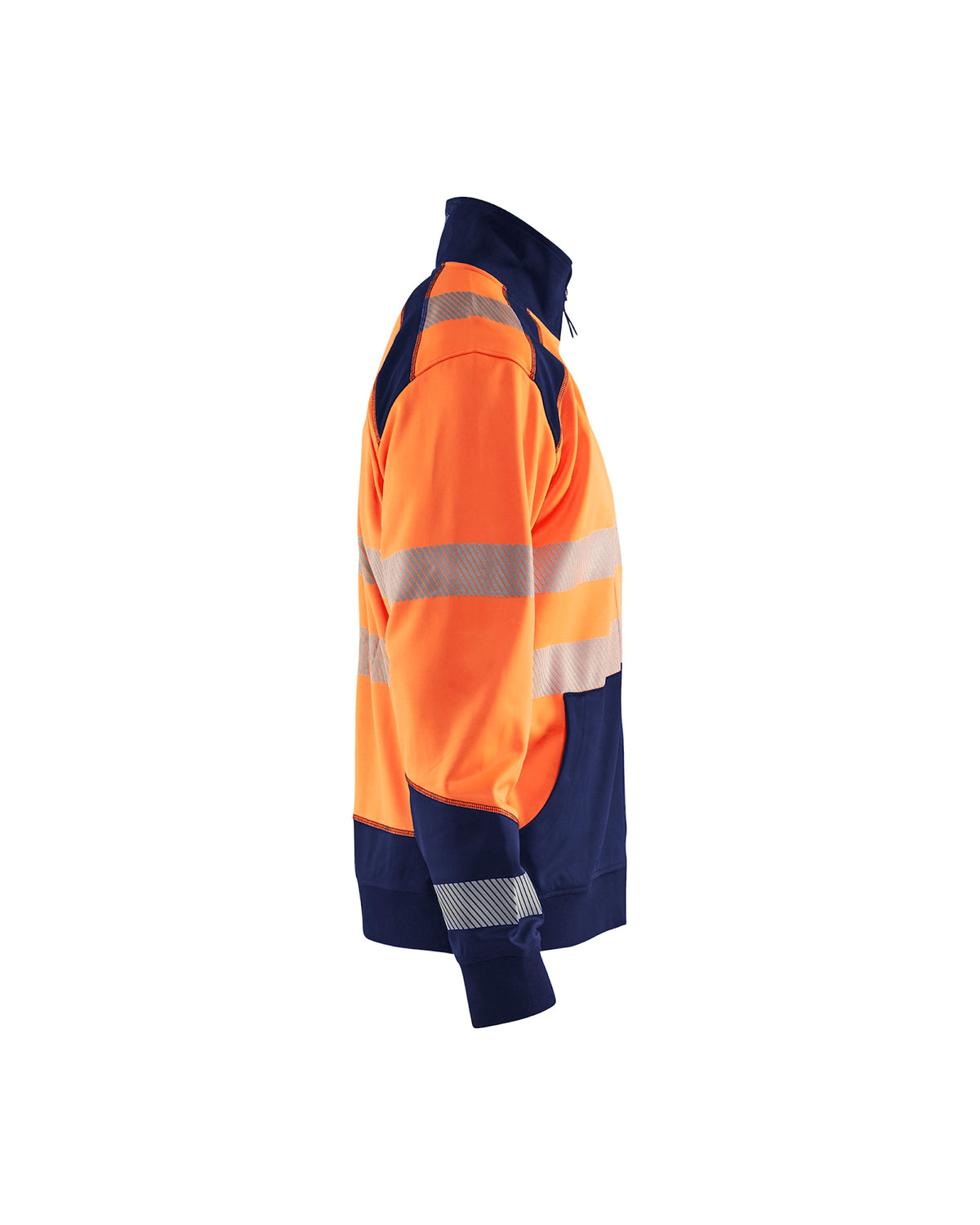 Blåkläder 3558 Warnschutz Sweatjacke – orange/marine