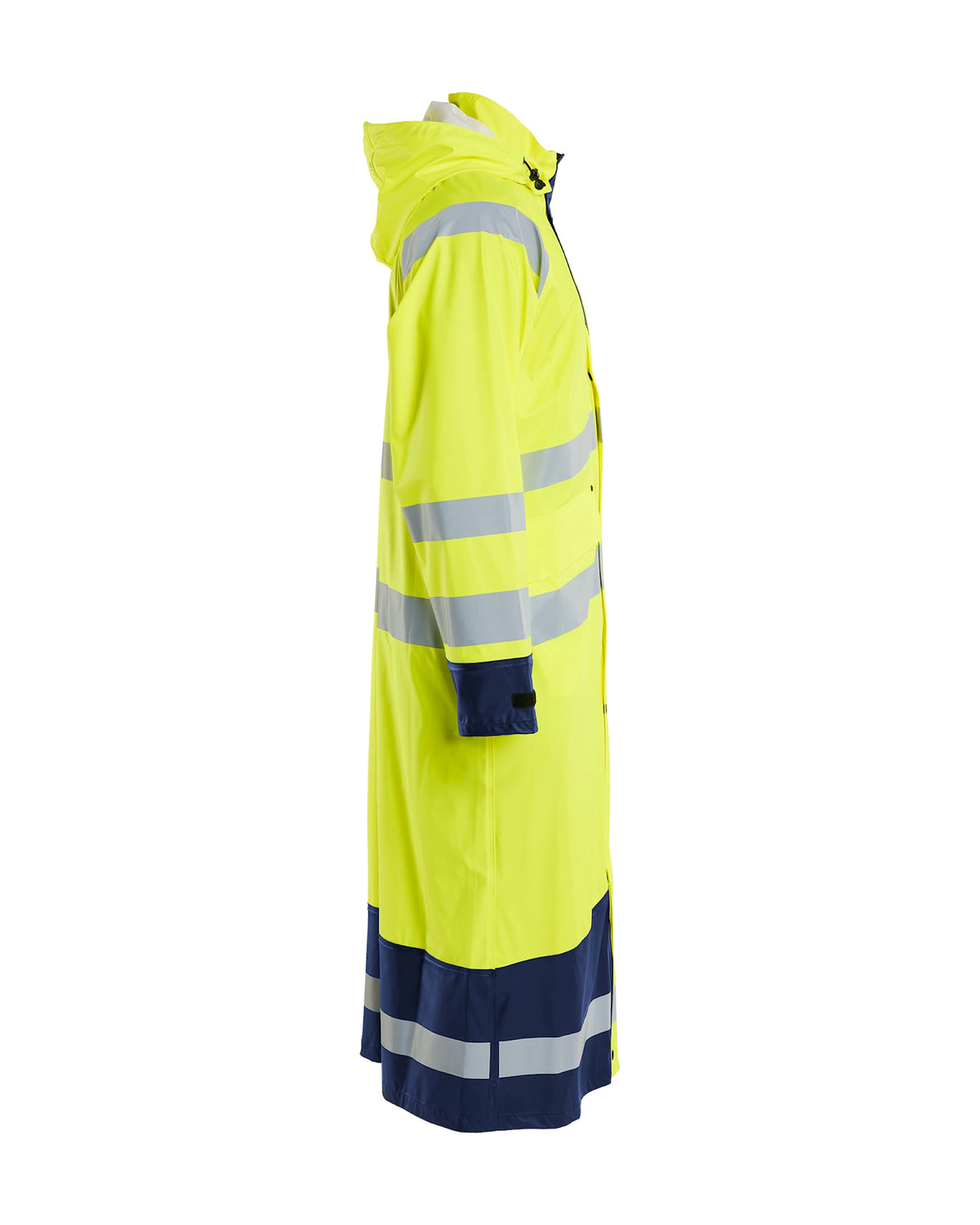 Blåkläder 4325 Warnschutz Regenmantel Level 1 – gelb/marine