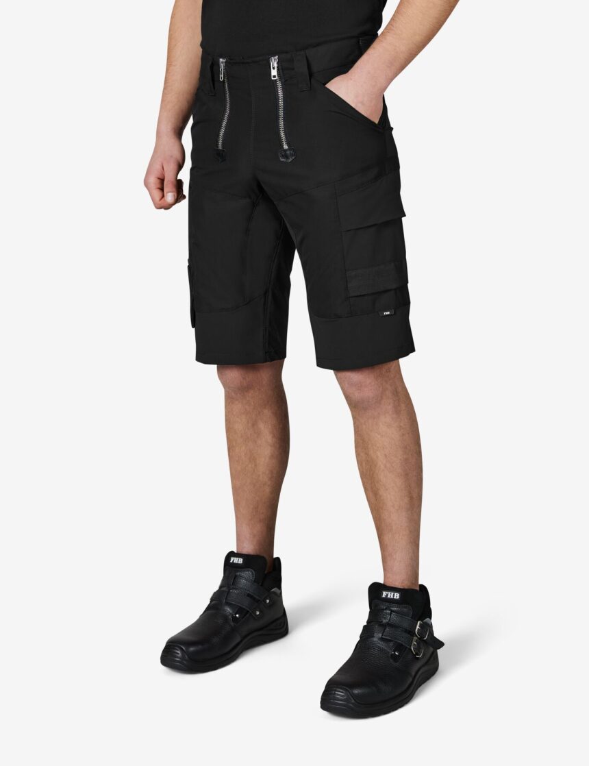 Stretch Zunft Shorts "RENE" - FHB® schwarz