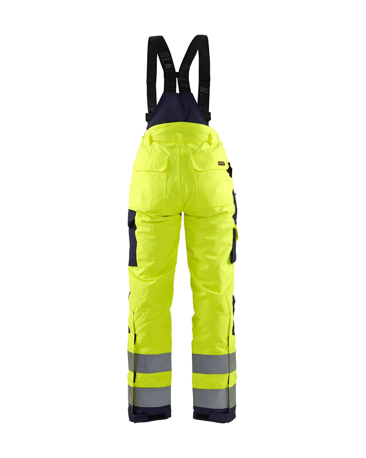 Blåkläder Damen 7885 Warnschutz-Winterhose – gelb/marine