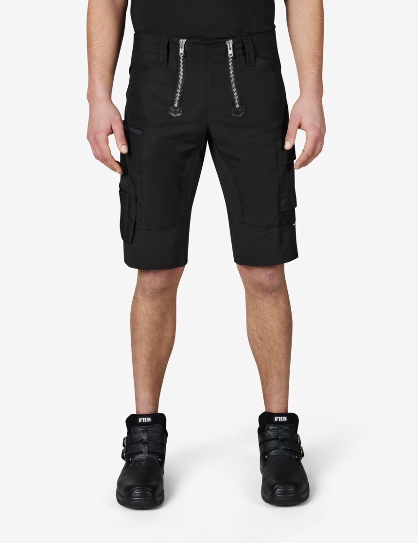 Stretch Zunft Shorts "RENE" - FHB® schwarz