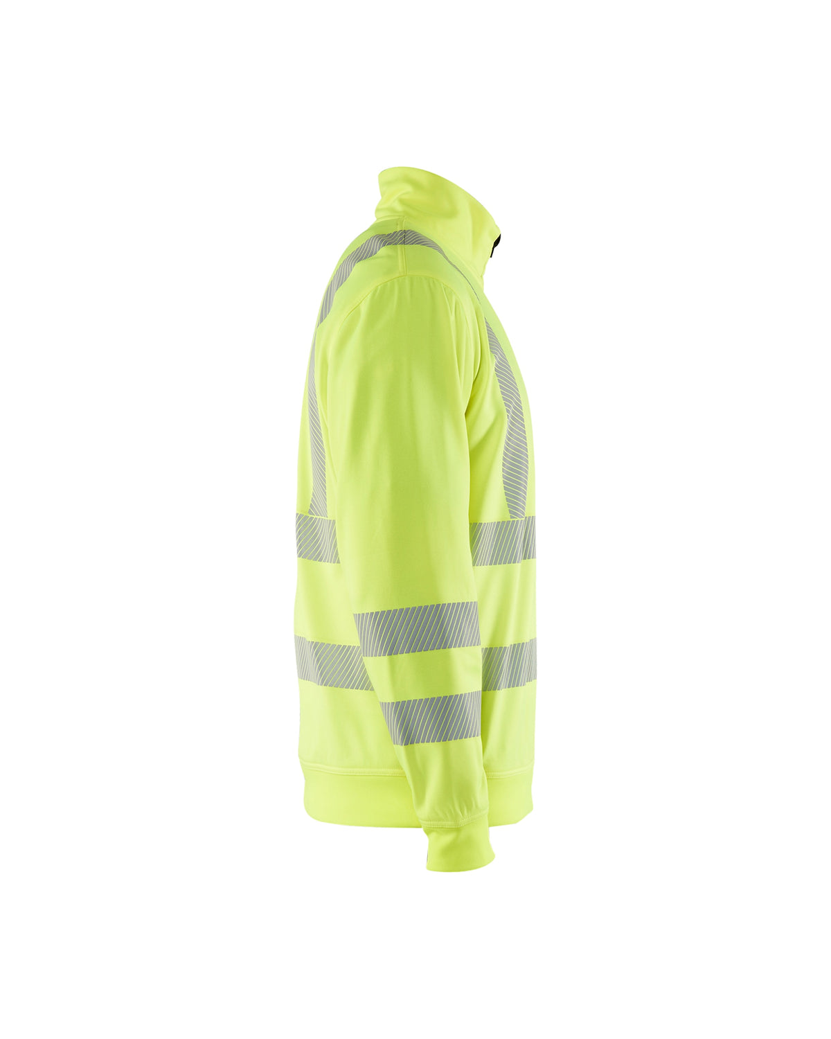 Blåkläder 3564 Warnschutz Zip-Sweatshirt Kl. 3 – gelb