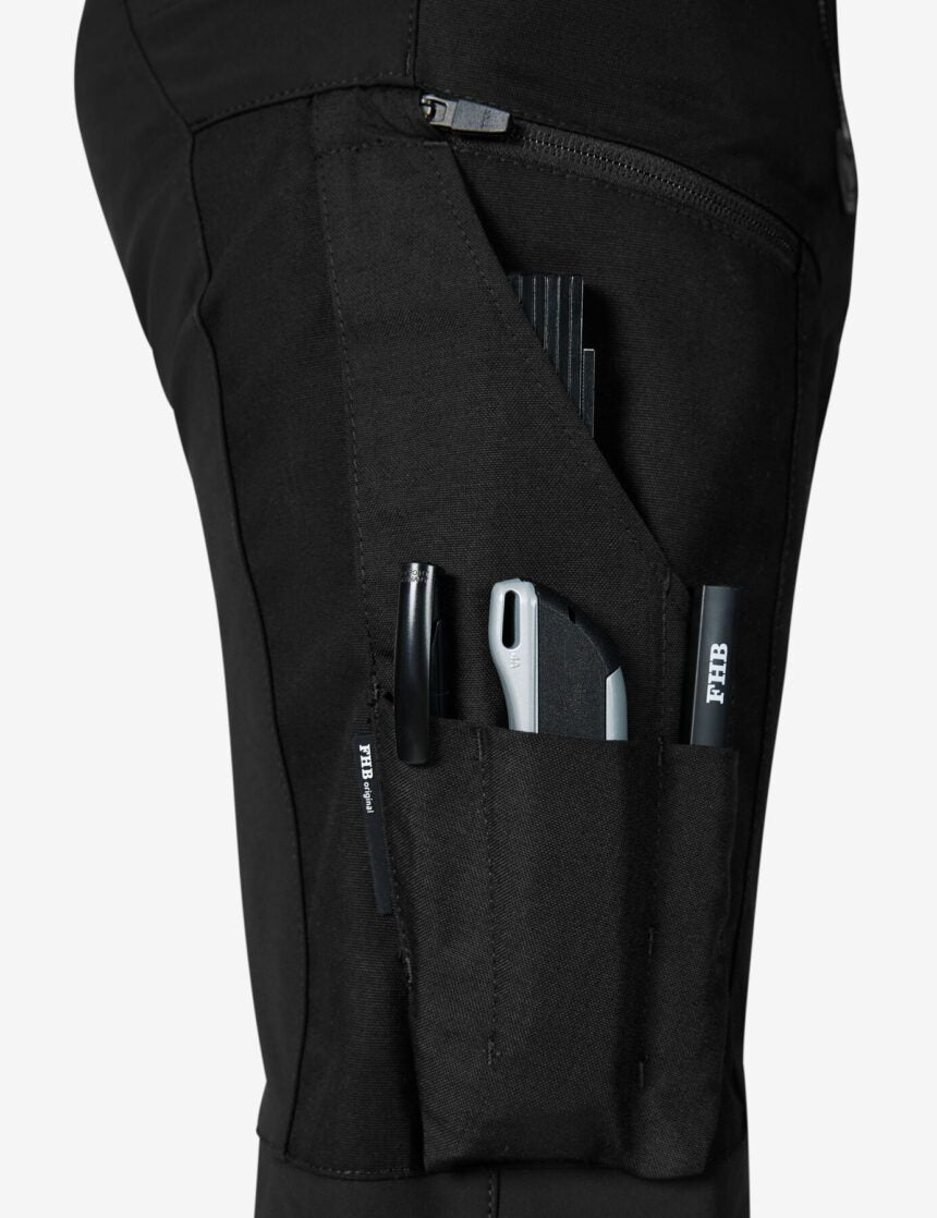Stretch Zunft Piratenhose "LOU" - FHB® schwarz