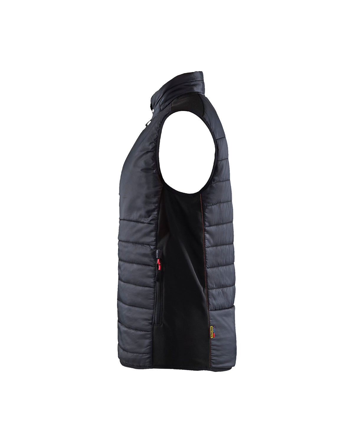 Blåkläder Damen 3864 Unite Steppweste – schwarz/rot