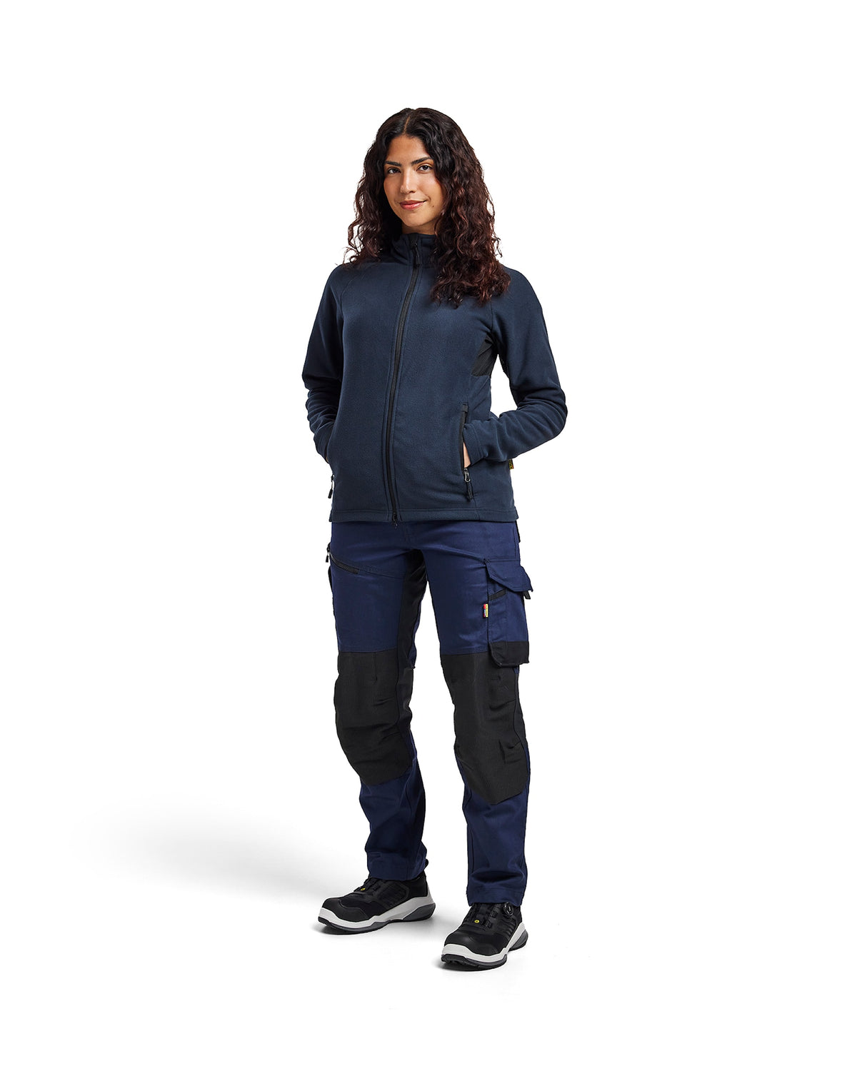 Blåkläder Damen 4722 Microfleece Jacke – dunkelmarine