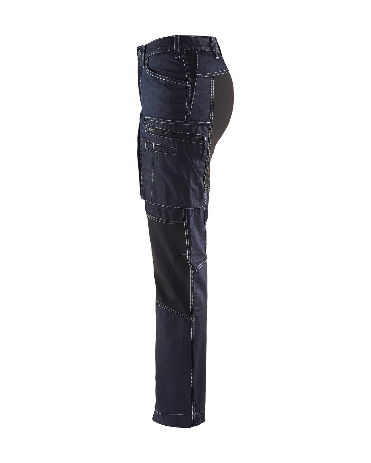 Blåkläder Damen 7159 Jeans Stretch Servicehose – marine/schwarz